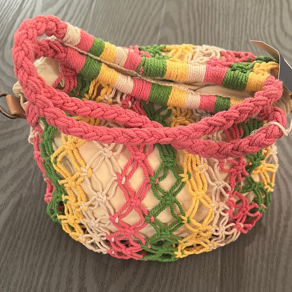 Colorful Crochet Women Bag